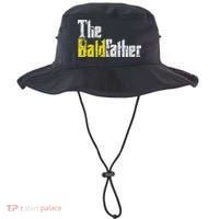 The Baldfather Funny Birthday For Bald Bucket Hat thumb 0