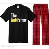The Baldfather Funny Birthday For Bald Pajama Set thumb 0