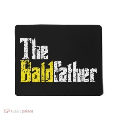 The Baldfather Funny Birthday For Bald Mousepad