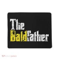 The Baldfather Funny Birthday For Bald Mousepad thumb 0
