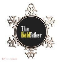 The Baldfather Funny Birthday For Bald Ornament thumb 0