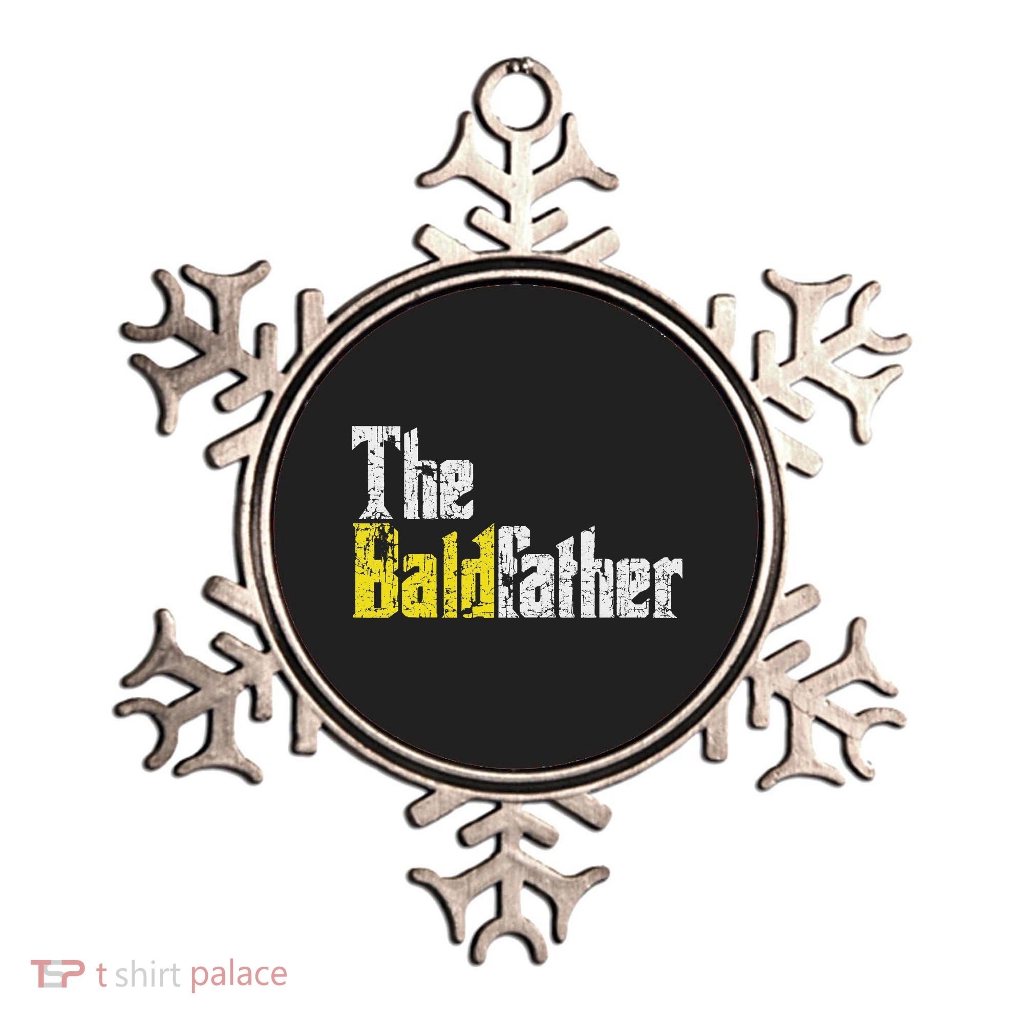 The Baldfather Funny Birthday For Bald Ornament