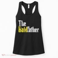 The Baldfather Funny Birthday For Bald Women's Tank Top thumb 0