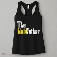 The Baldfather Funny Birthday For Bald Women's Tank Top thumb 3