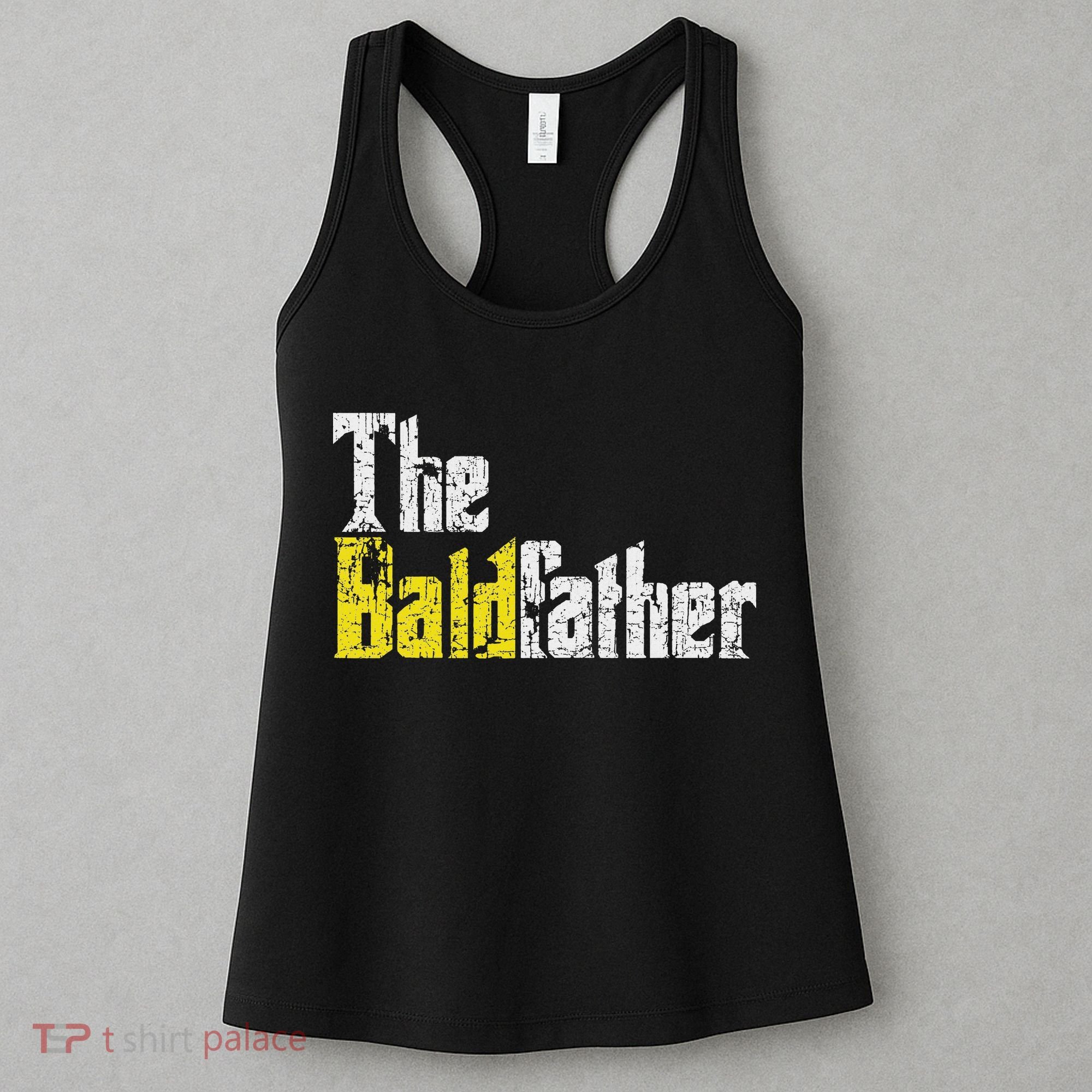 The Baldfather Funny Birthday For Bald Women's Tank Top