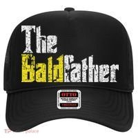 The Baldfather Funny Birthday For Bald Hat thumb 0