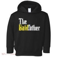 The Baldfather Funny Birthday For Bald Toddler Hoodie thumb 0