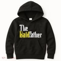 The Baldfather Funny Birthday For Bald Kids Hoodie thumb 0