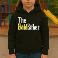 The Baldfather Funny Birthday For Bald Kids Hoodie thumb 3