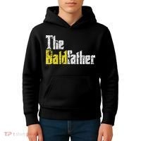 The Baldfather Funny Birthday For Bald Kids Hoodie thumb 4
