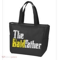 The Baldfather Funny Birthday For Bald Tote Bag thumb 3