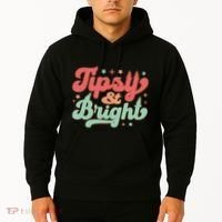 Tipsy & Bright Festive Graphic Hoodie thumb 2