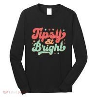 Tipsy & Bright Festive Graphic Long Sleeve Shirt thumb 0