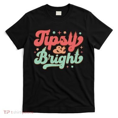 Tipsy & Bright Festive Graphic T-Shirt