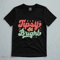 Tipsy & Bright Festive Graphic T-Shirt thumb 5