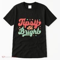 Tipsy & Bright Festive Graphic Tall T-Shirt thumb 0