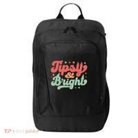 Tipsy & Bright Festive Graphic City Backpack thumb 0