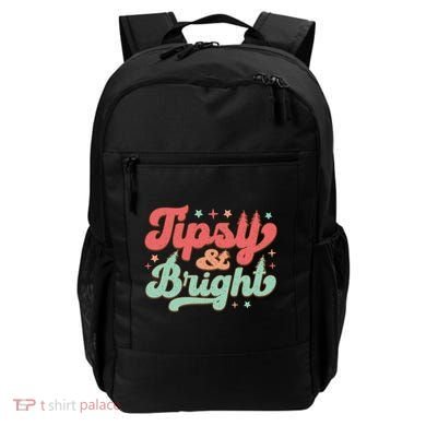 Tipsy & Bright Festive Graphic Backpack