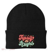 Tipsy & Bright Festive Graphic Beanie thumb 0