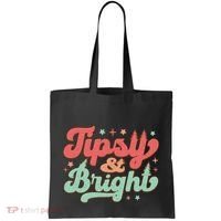 Tipsy & Bright Festive Graphic Tote Bag thumb 0