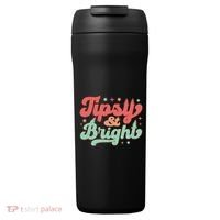 Tipsy & Bright Festive Graphic 24oz Duet Stainless Steel Tumbler thumb 0