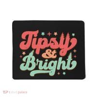 Tipsy & Bright Festive Graphic Mousepad thumb 0