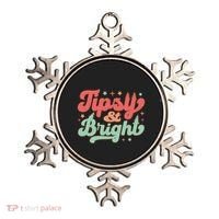 Tipsy & Bright Festive Graphic Ornament thumb 0