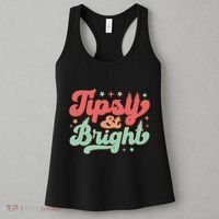 Tipsy & Bright Festive Graphic Women's Tank Top thumb 3