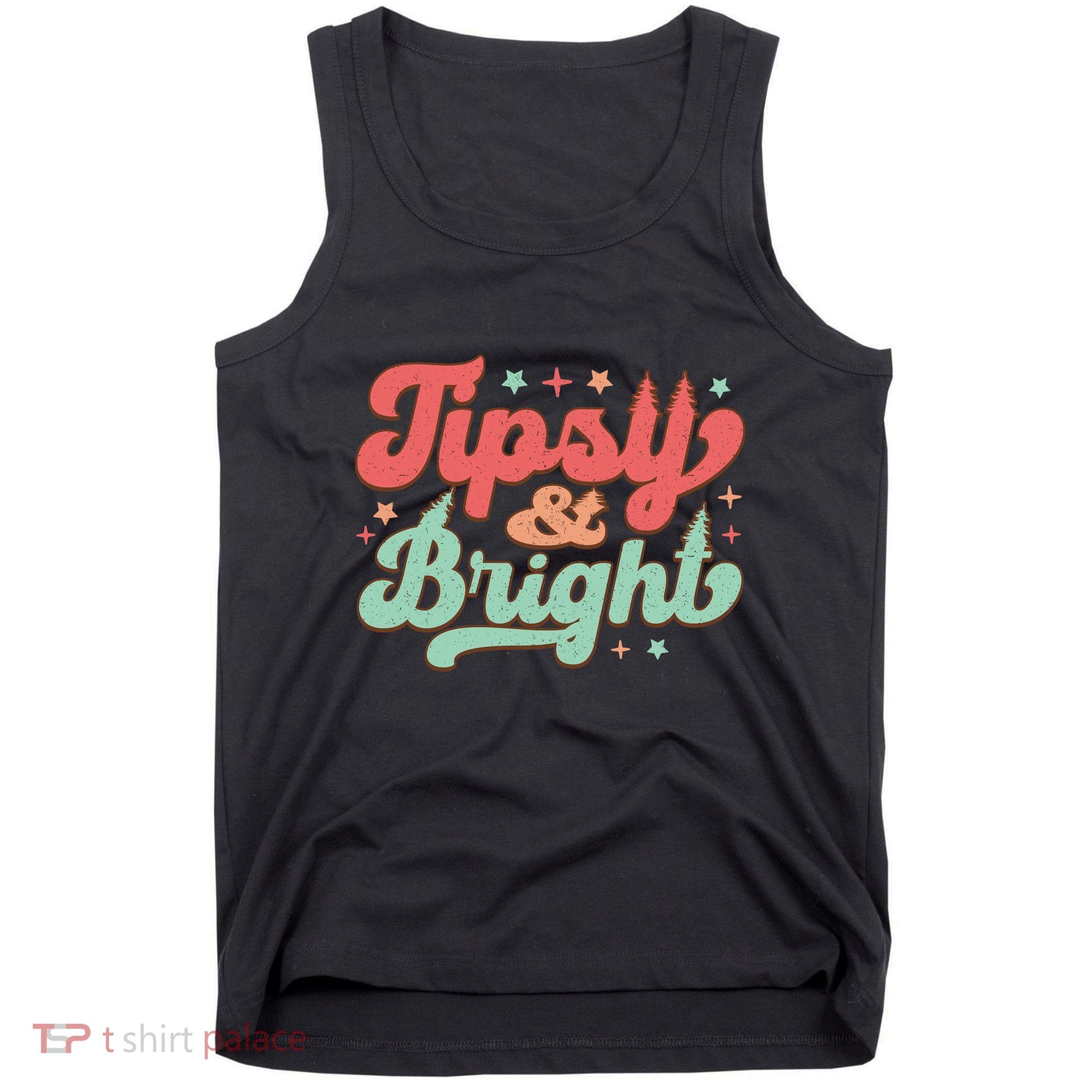 Tipsy & Bright Festive Graphic Tank Top