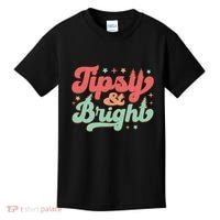 Tipsy & Bright Festive Graphic Kids T-Shirt thumb 0