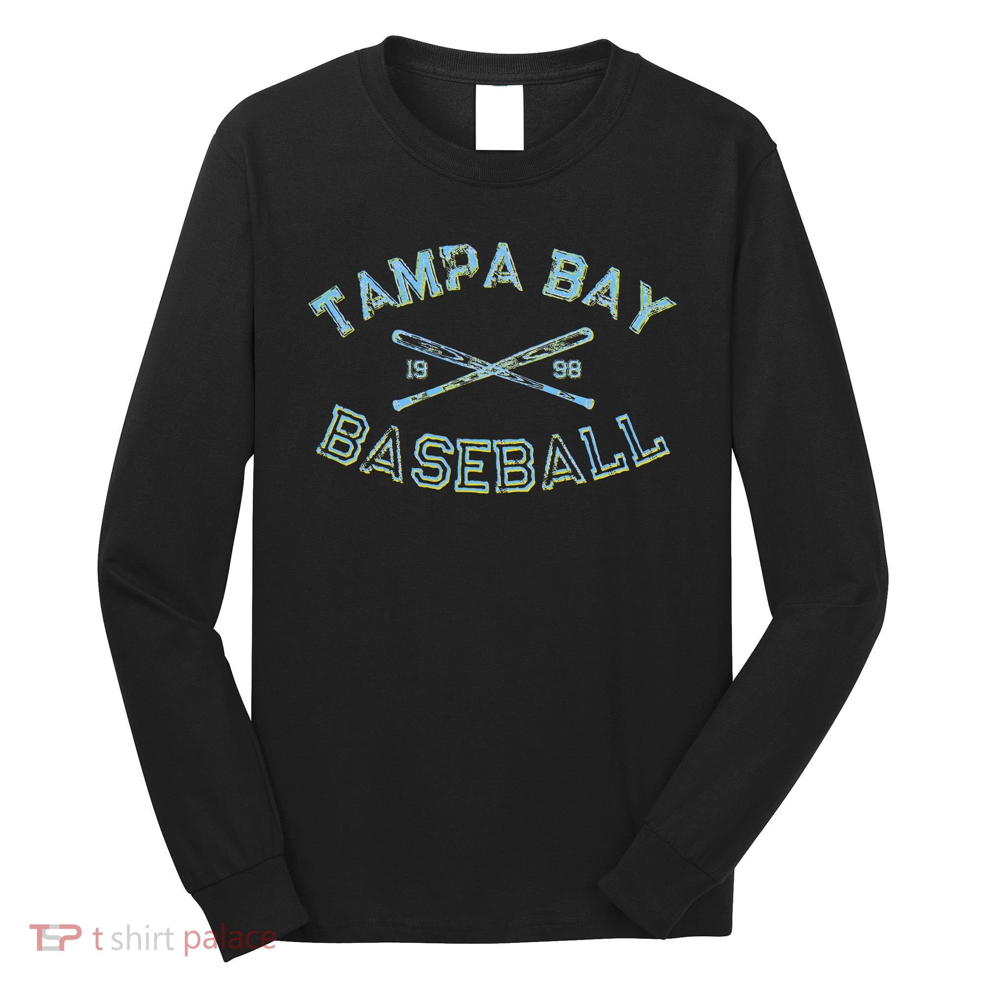 Tampa Bay Florida Baseball Fan Long Sleeve Shirt