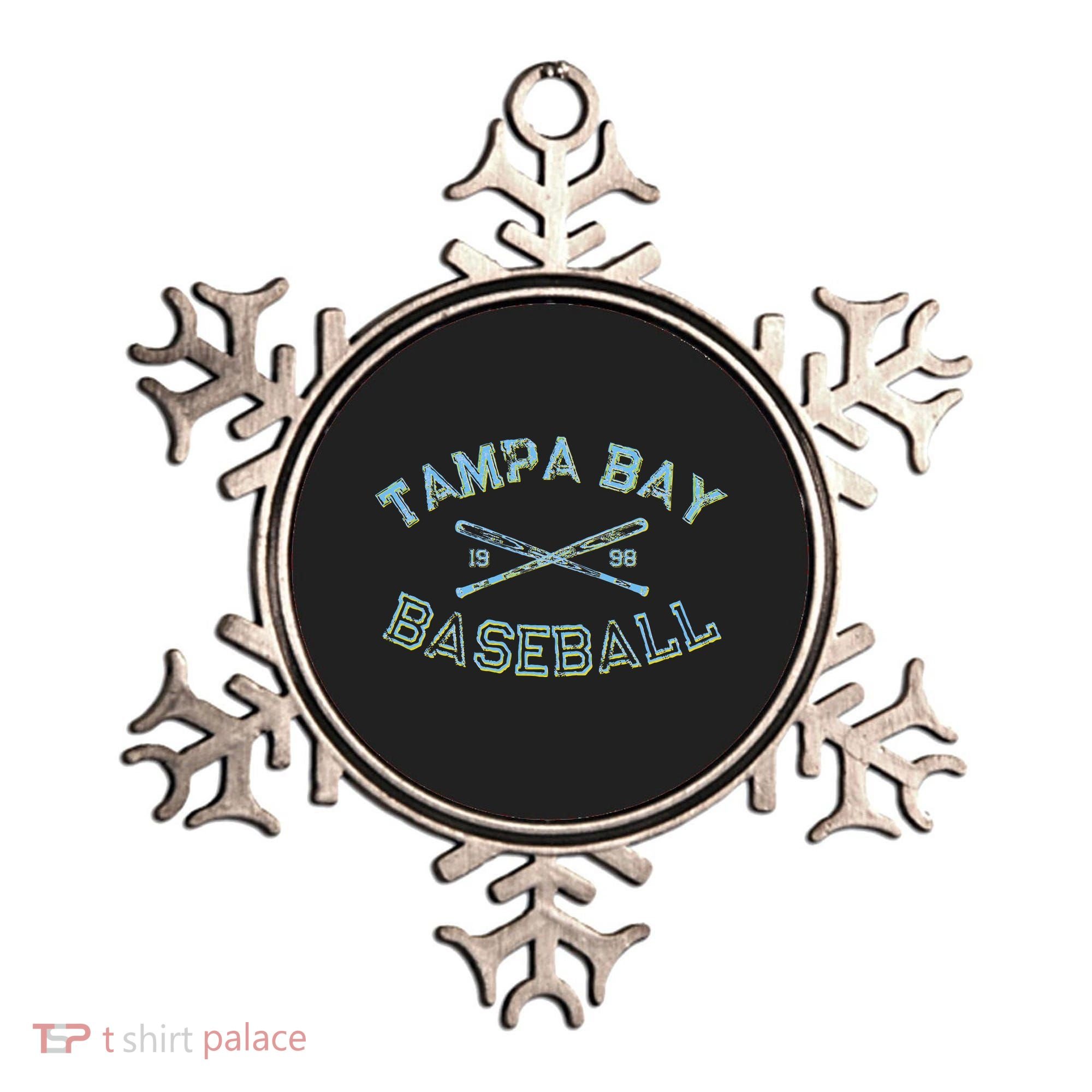 Tampa Bay Florida Baseball Fan Ornament