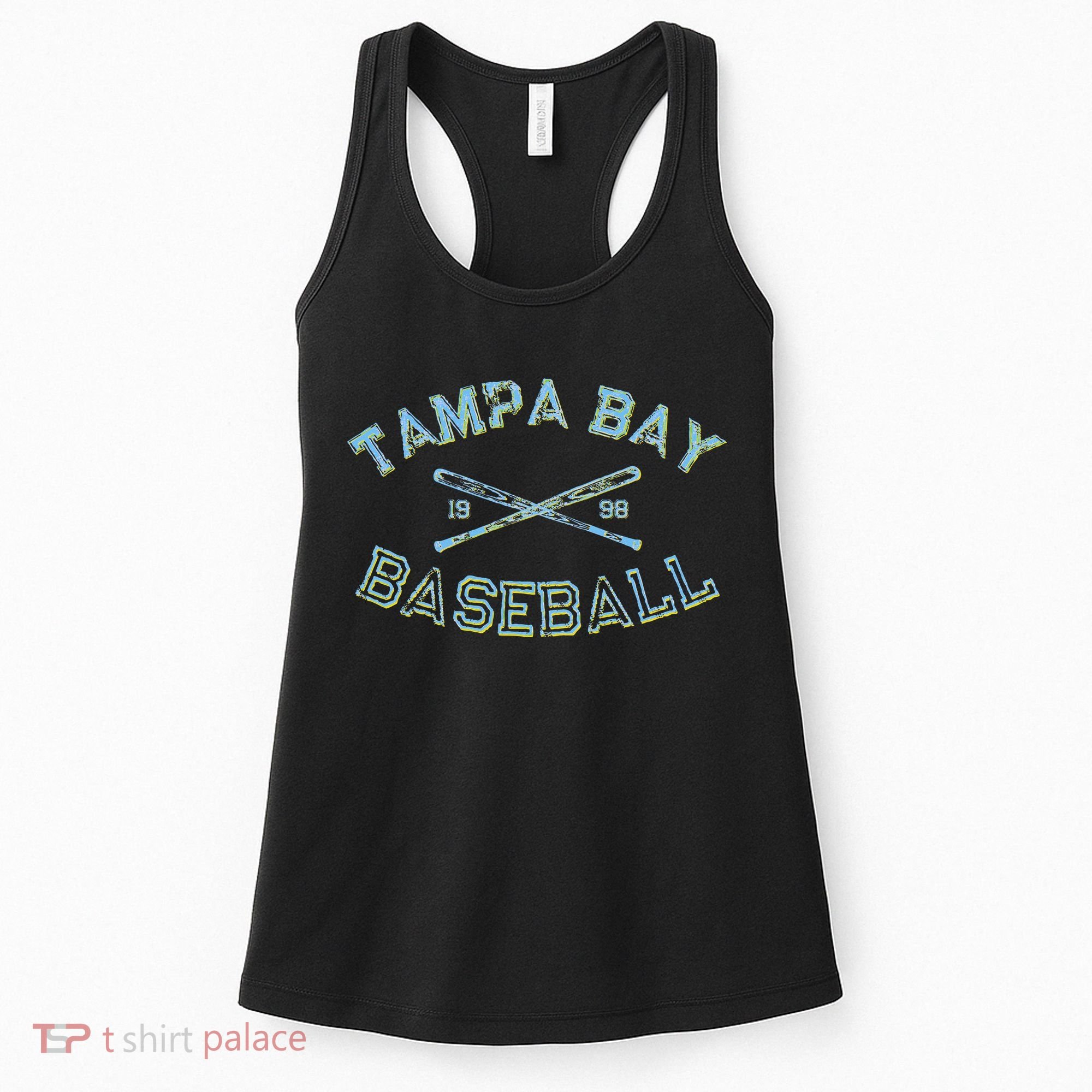 Tampa Bay Florida Baseball Fan Women's Tank Top