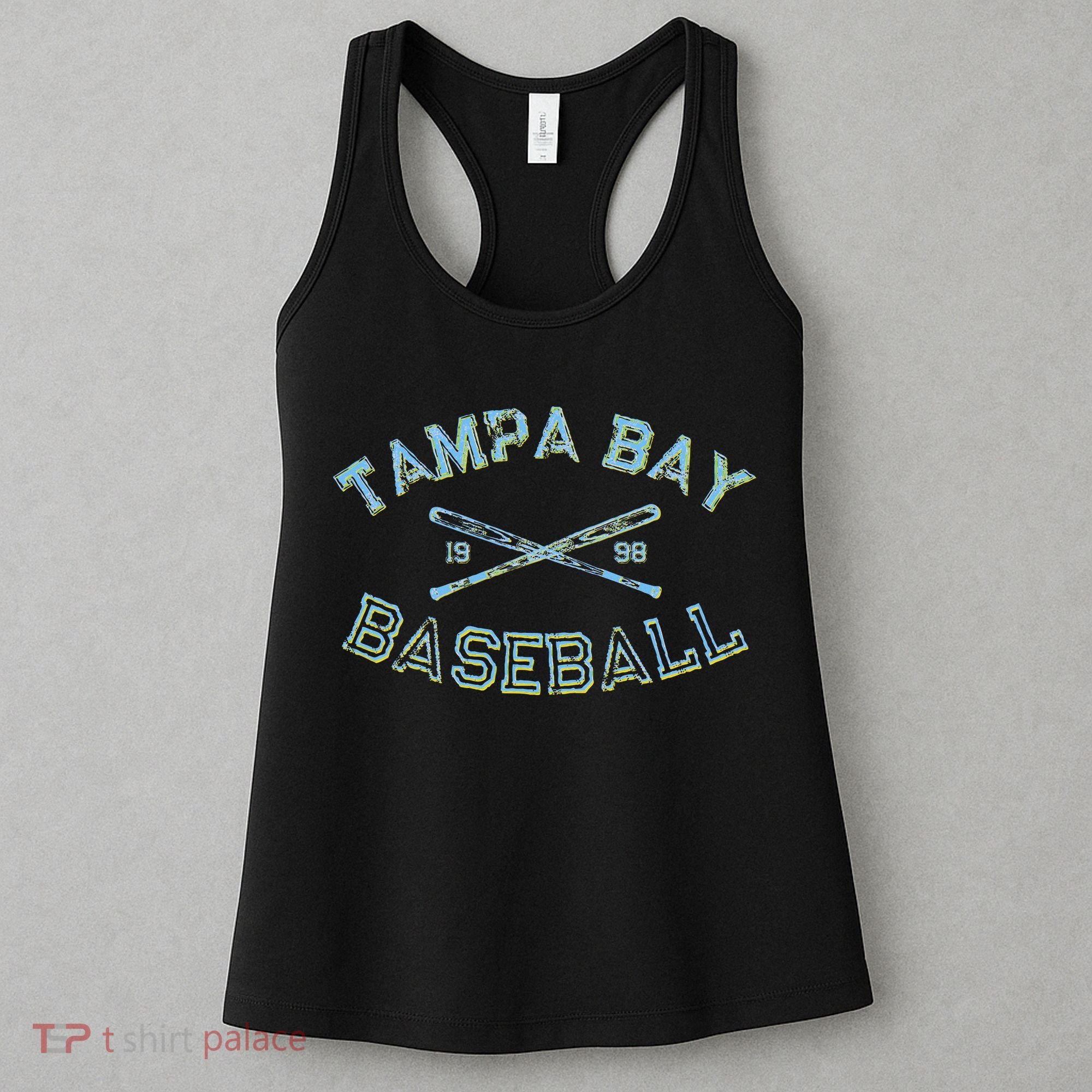 Tampa Bay Florida Baseball Fan Women's Tank Top