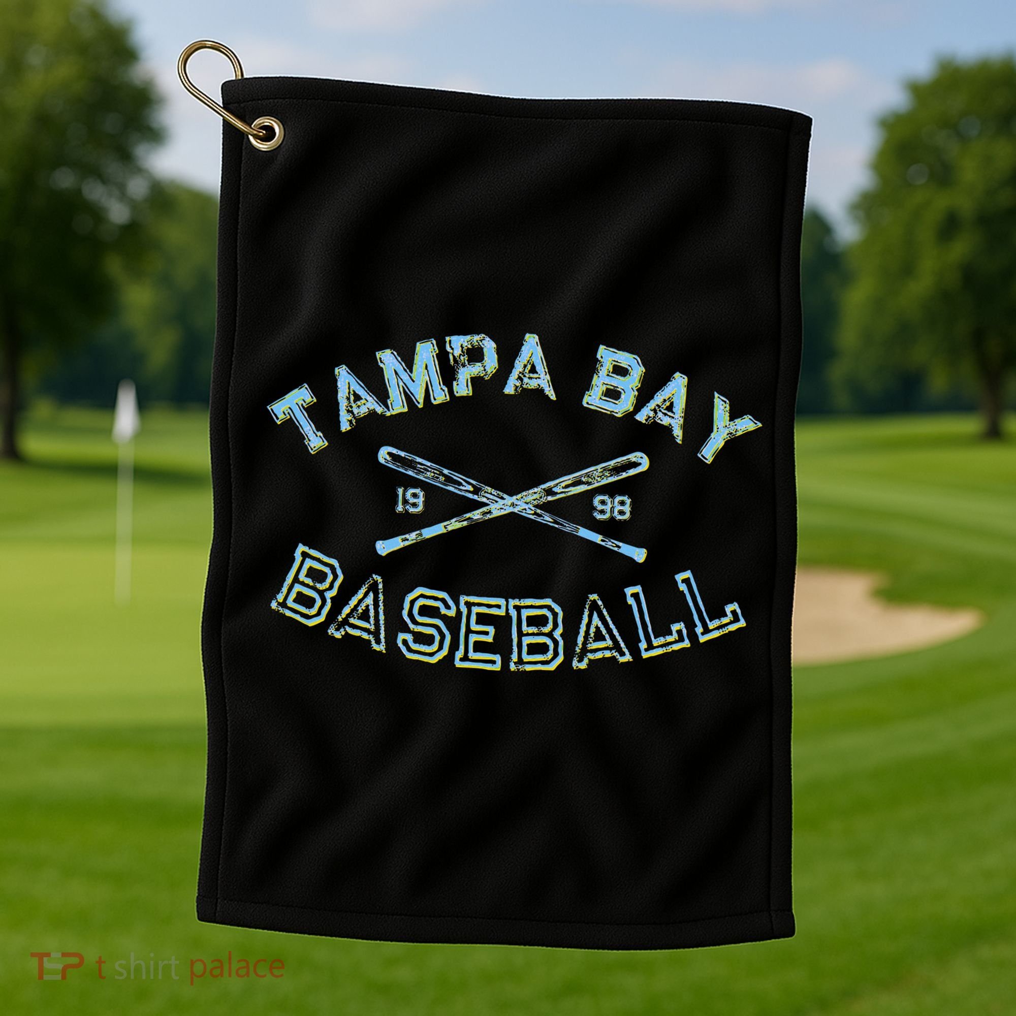 Tampa Bay Florida Baseball Fan Golf Towel