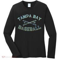 Tampa Bay Florida Baseball Fan Women's Long Sleeve Shirt thumb 0
