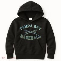 Tampa Bay Florida Baseball Fan Kids Hoodie thumb 0