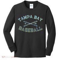 Tampa Bay Florida Baseball Fan Kids Long Sleeve Shirt thumb 0