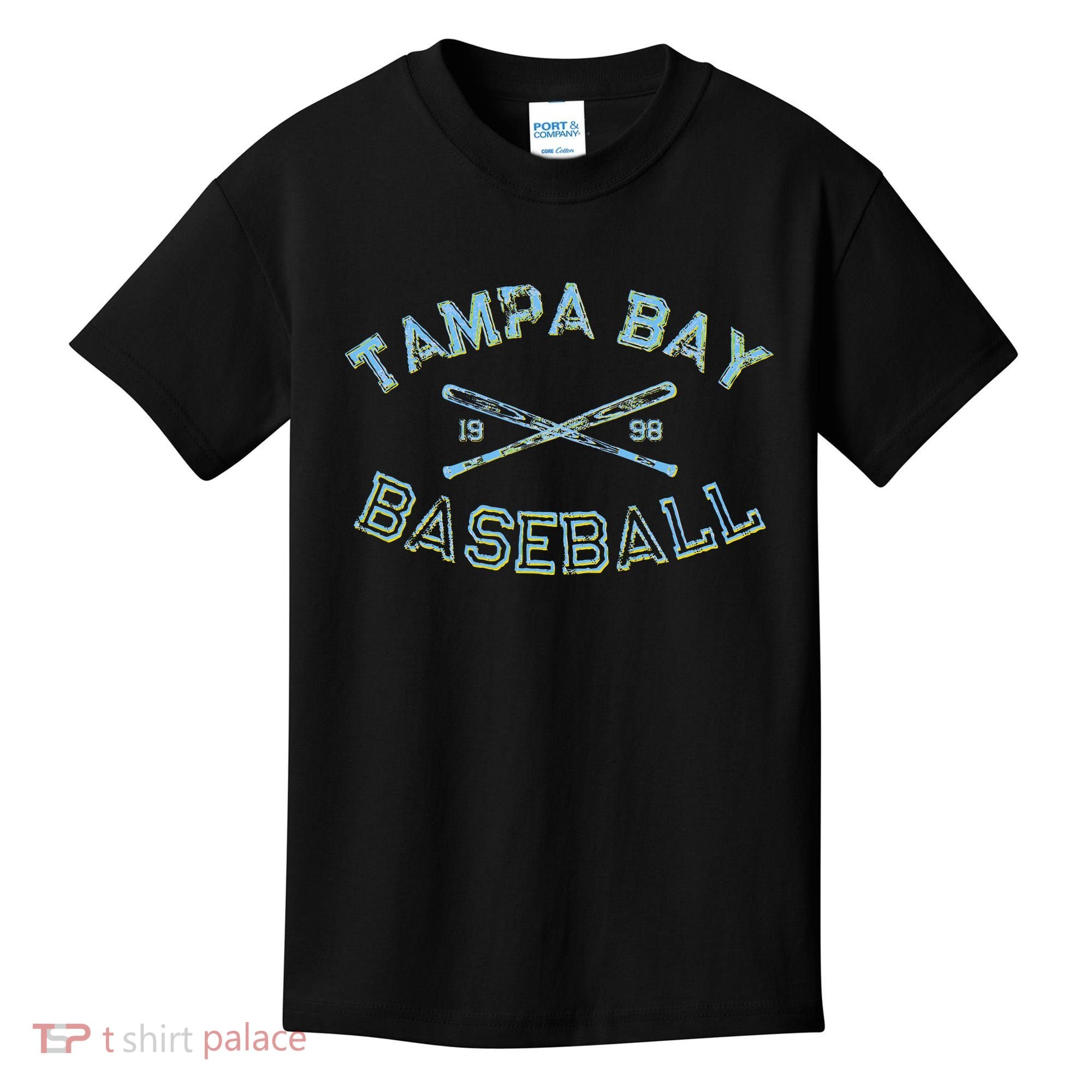 Tampa Bay Florida Baseball Fan Kids T-Shirt