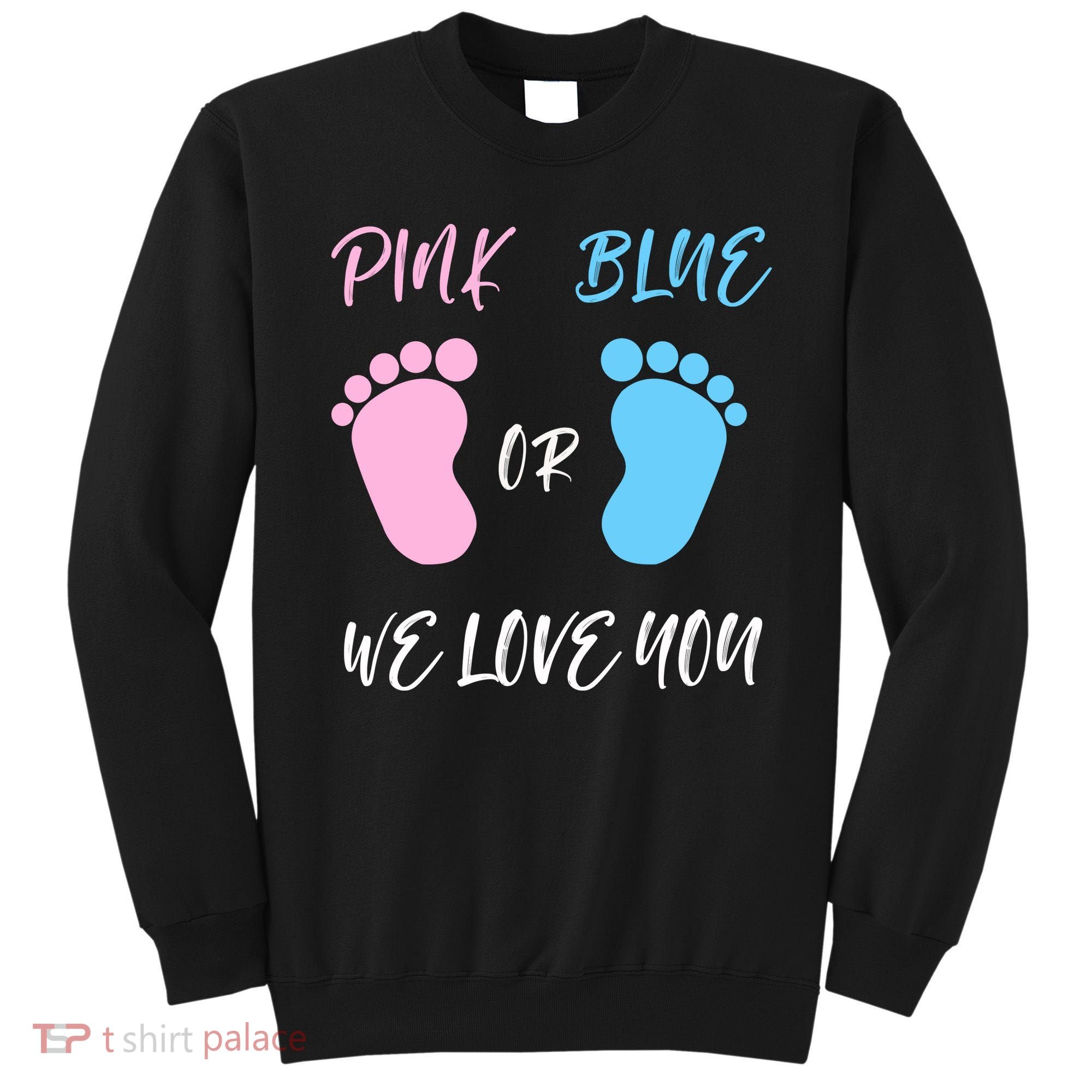 Team Boy Girl Gender Reveal Gift Sweatshirt