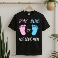 Team Boy Girl Gender Reveal Gift T-Shirt thumb 2