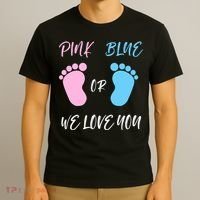 Team Boy Girl Gender Reveal Gift T-Shirt thumb 3