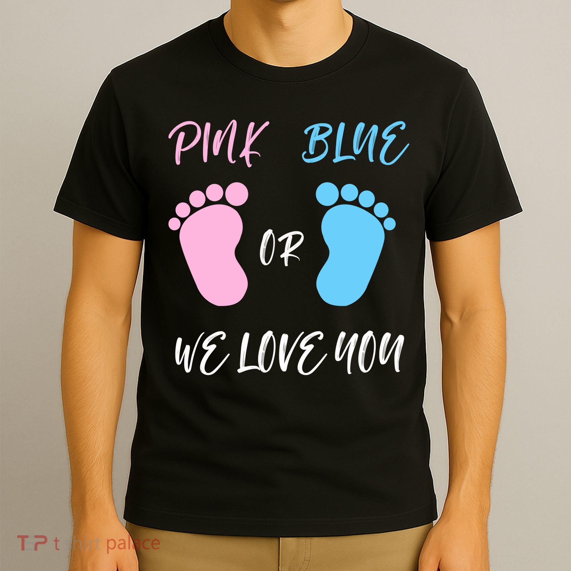 Team Boy Girl Gender Reveal Gift T-Shirt