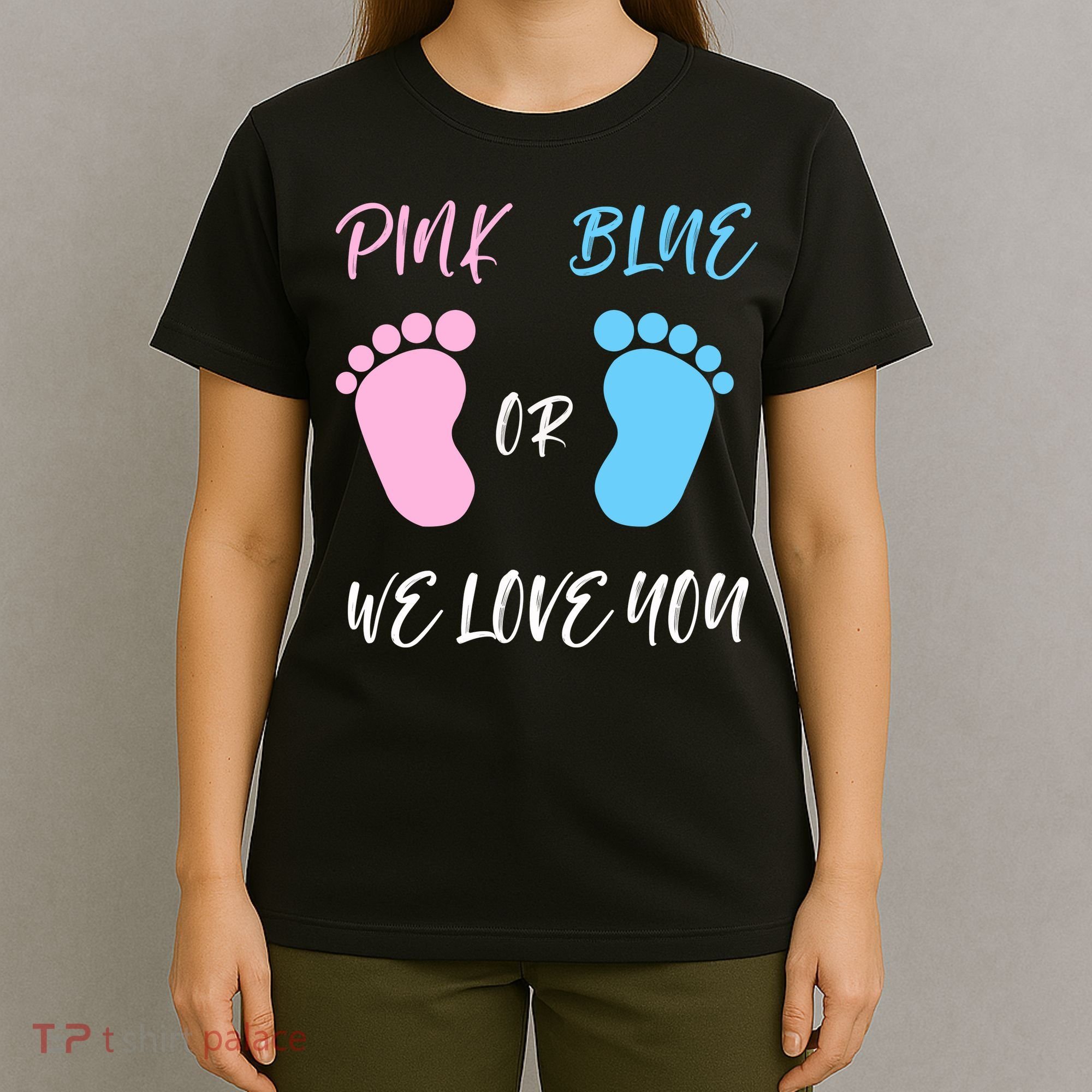 Team Boy Girl Gender Reveal Gift T-Shirt