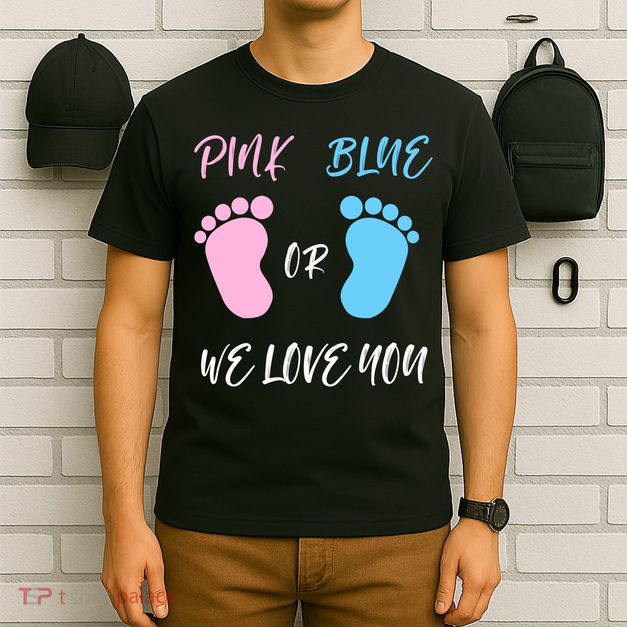 Team Boy Girl Gender Reveal Gift T-Shirt
