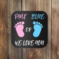 Team Boy Girl Gender Reveal Gift Coaster thumb 0