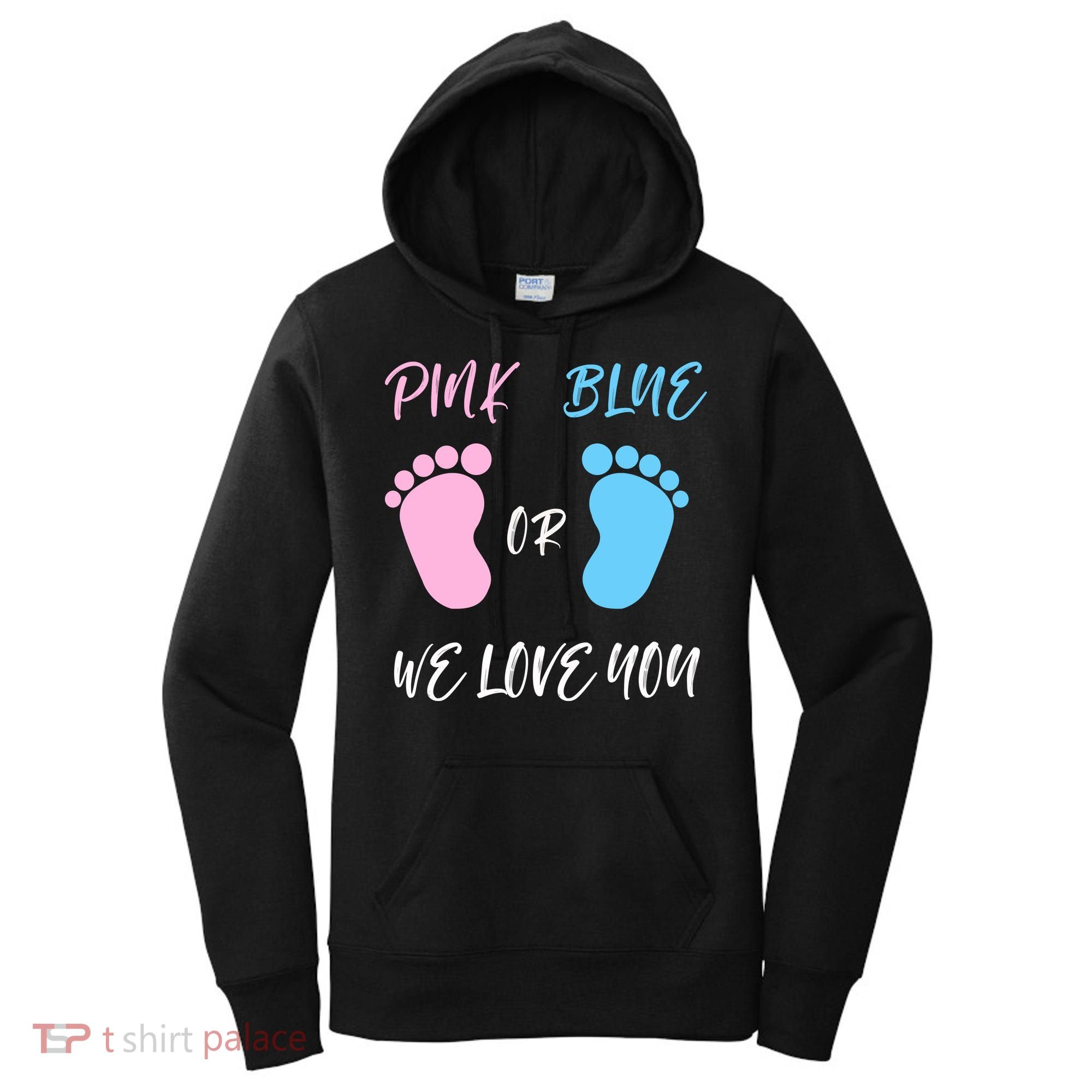 Team Boy Girl Gender Reveal Gift Women's Hoodie