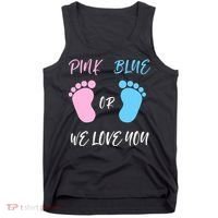 Team Boy Girl Gender Reveal Gift Tank Top thumb 0