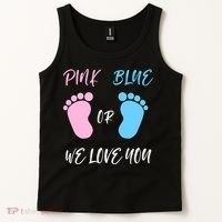 Team Boy Girl Gender Reveal Gift Tank Top thumb 2