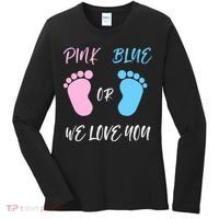Team Boy Girl Gender Reveal Gift Women's Long Sleeve Shirt thumb 0